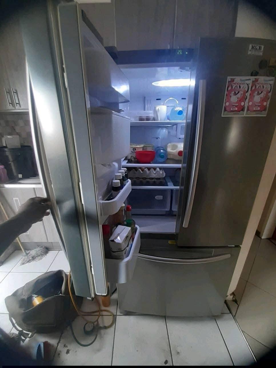 triple door fridge